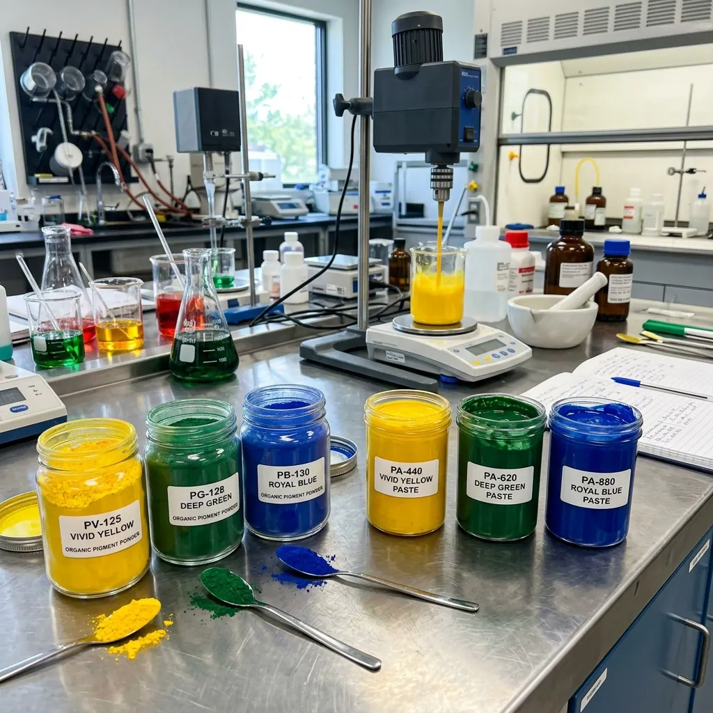 Vibrant and Durable Organic Pigments for Plastics and Coatings